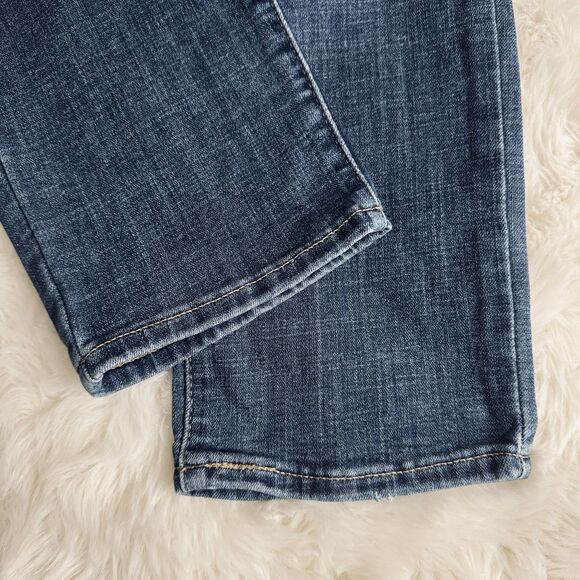 Levis 311 Shaping Skinny Jeans 33 (36x29) Dark Wash Blue Denim Stretch Womens - Picture 10 of 11